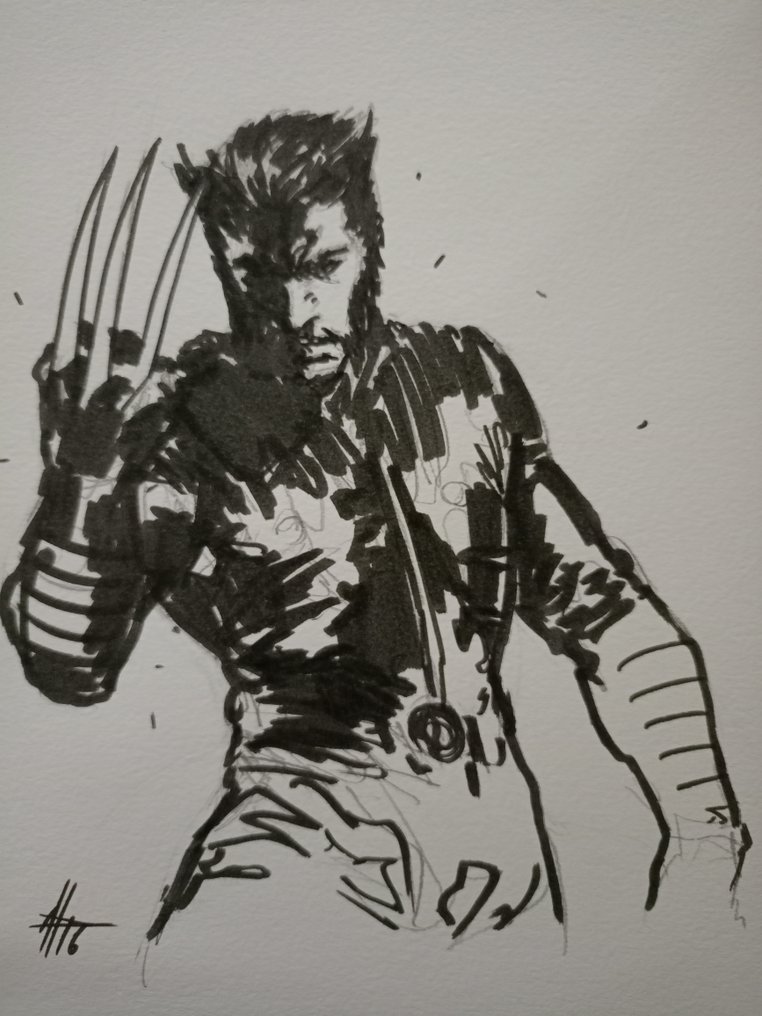 Dell'Otto, Gabriele - 1 Original drawing - Marvel Secret Work - Wolverine - 2016 #2.1