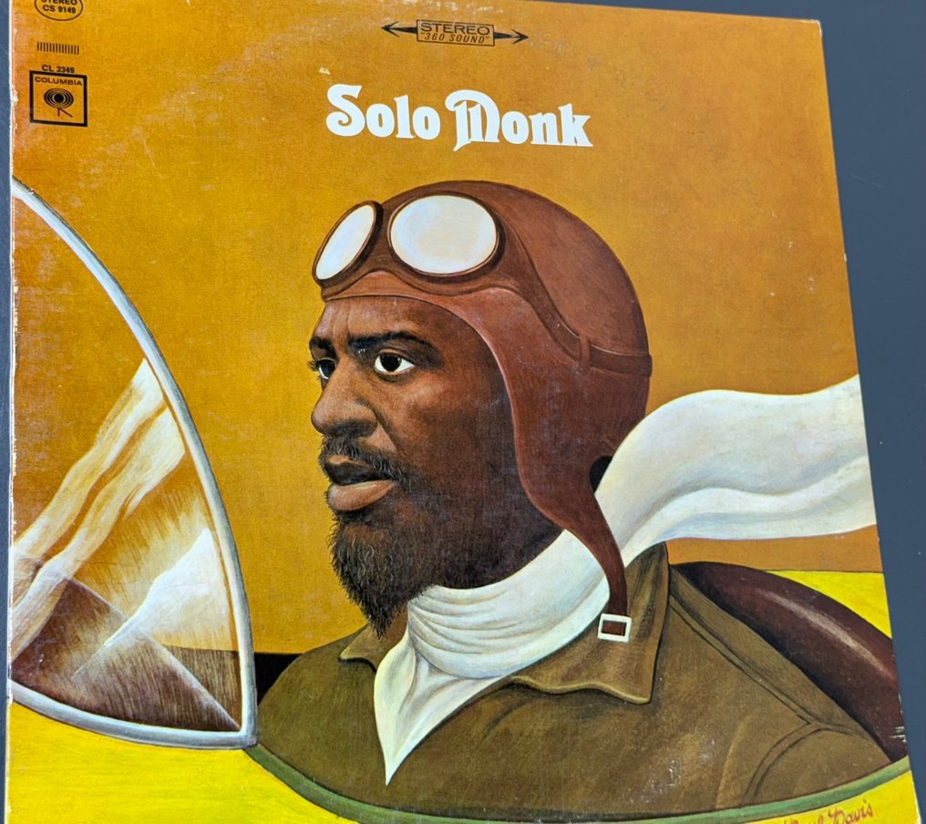 Thelonious Monk - Solo Monk (1st US Pitman Pressing) - LP-levy - 1965 #1.0
