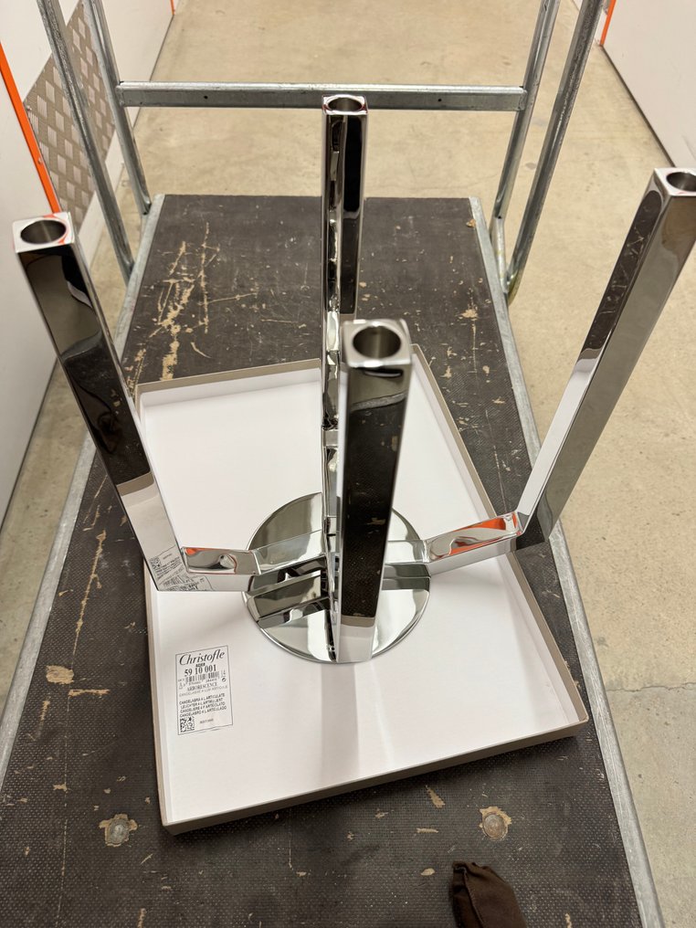 Christofle - Ora Ito - Kandelabr Arborescence - Stal - Candélabre na cztery świece. #3.2