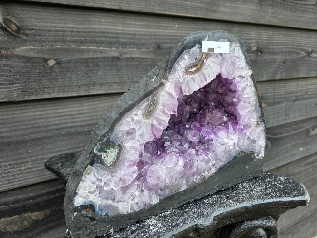 无底价 紫水晶晶簇 紫水晶 - 高度: 20.5 cm - 闊度: 27.5 cm- 8.36 kg #3.2