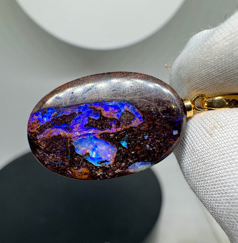 Opal Pandativ - Înălțime: 30 mm - Lățime: 14 mm- 2.51 g - (1) #4.3