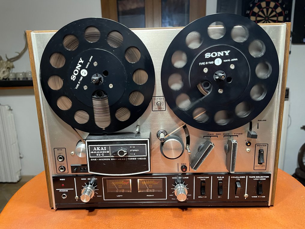 Akai - 4000DS Mk2 - 3 skiver / 4 spor / 2 hastigheder Reel to reel-lyd #3.2