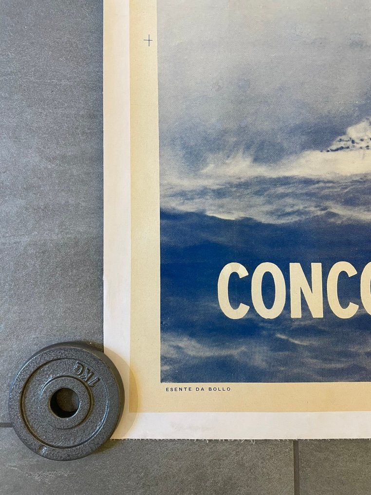 Anonymous - MARINA MILITARE (linen backed on canvas) - Δεκαετία του 1950 #3.2