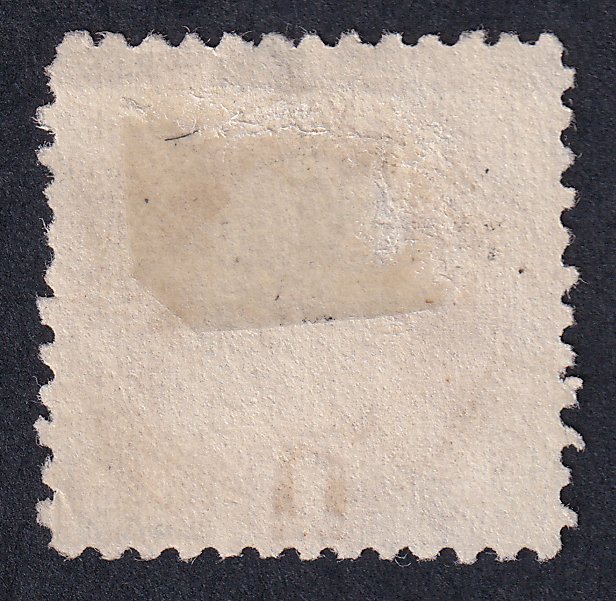 美國 1869/1869 - Scott 112 - 1美分本杰明·富兰克林 - 无格栅 - MH - 非常漂亮的邮票，面值估价 - 350美元。欧洲联盟 #1.0