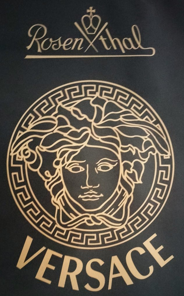 Rosenthal - Versace - Kubek i spodek - Medusa - Papier - Póster #1.0