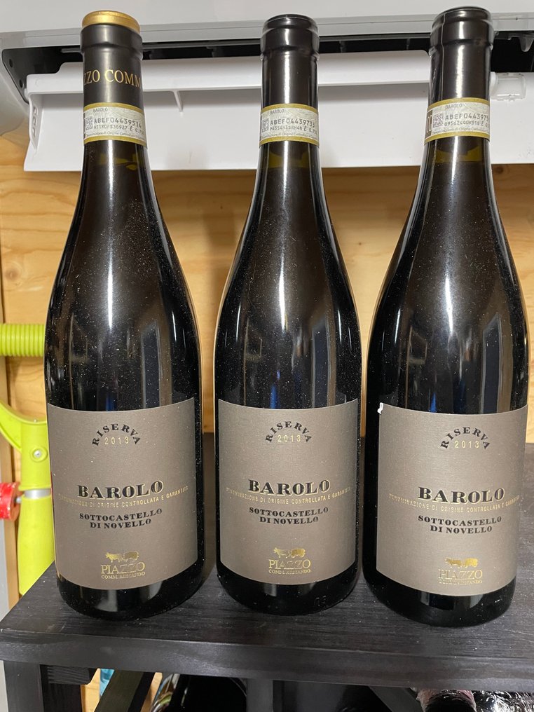 2013 Piazzo, Sottocastello di Novello - Barolo Riserva - 3 Bottles (0.75L) #1.0