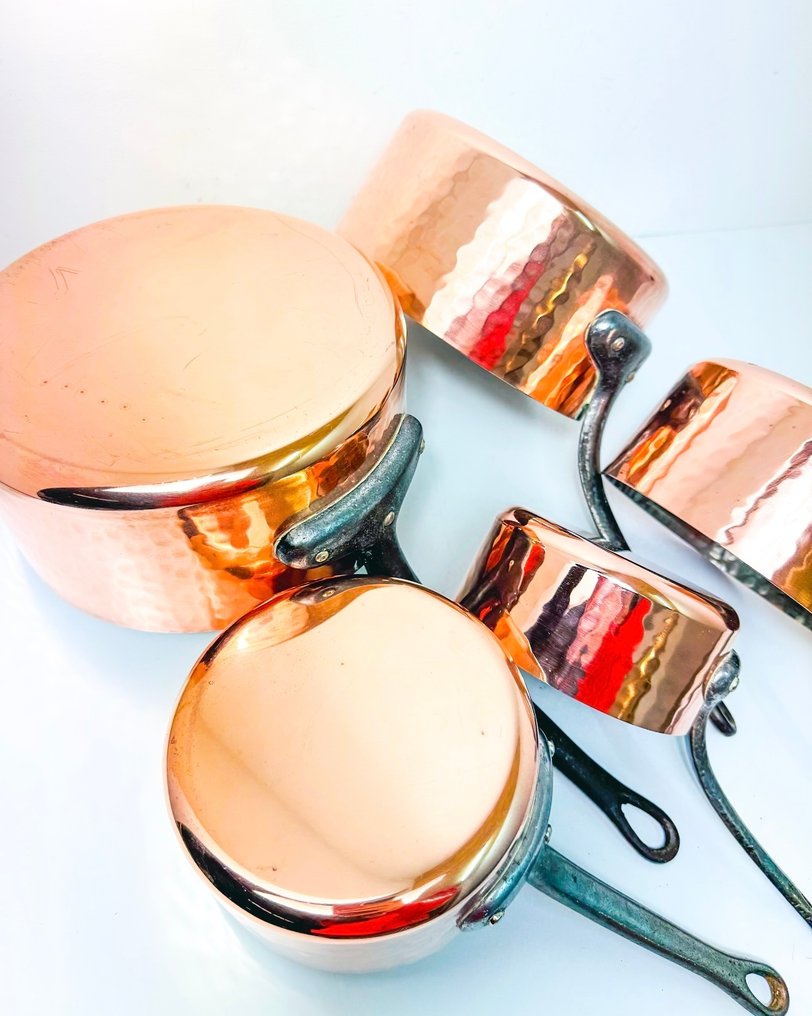 Casseroles professionnelles - Grydesæt - Kobber - Frankrig #3.2