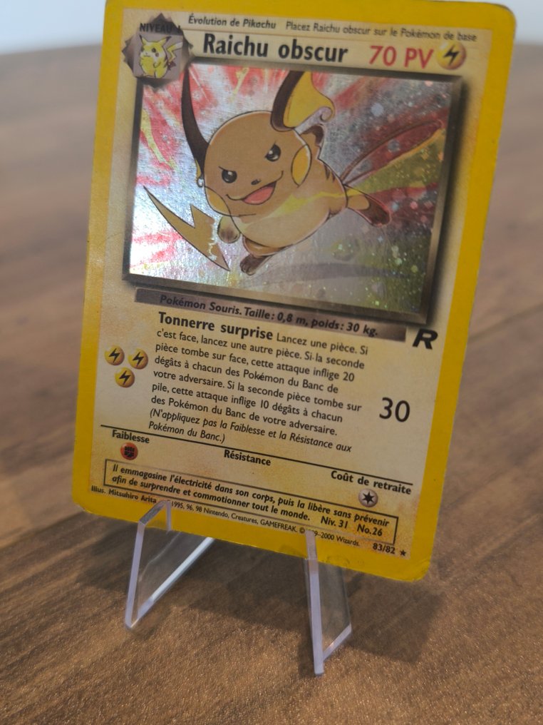 Pokémon - 2 Card - Raichu Obscur & Élector Holo - Various sets #3.2