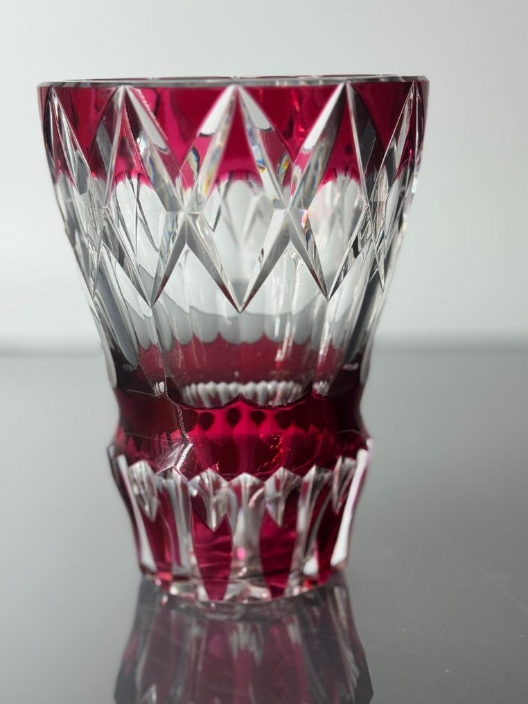 Val Saint Lambert - 花瓶  - 水晶 - 花瓶 玫瑰 VSL #1.0