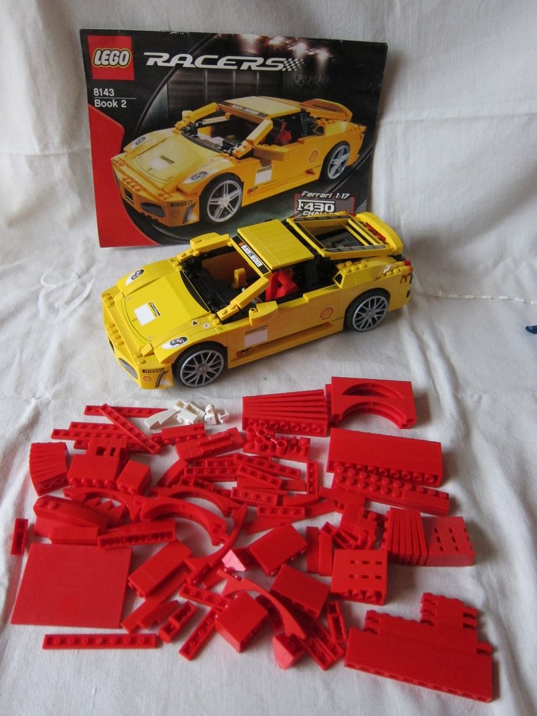 Lego Set - 8143 - Racers - Ferrari F430 Challenge (8143) #1.0