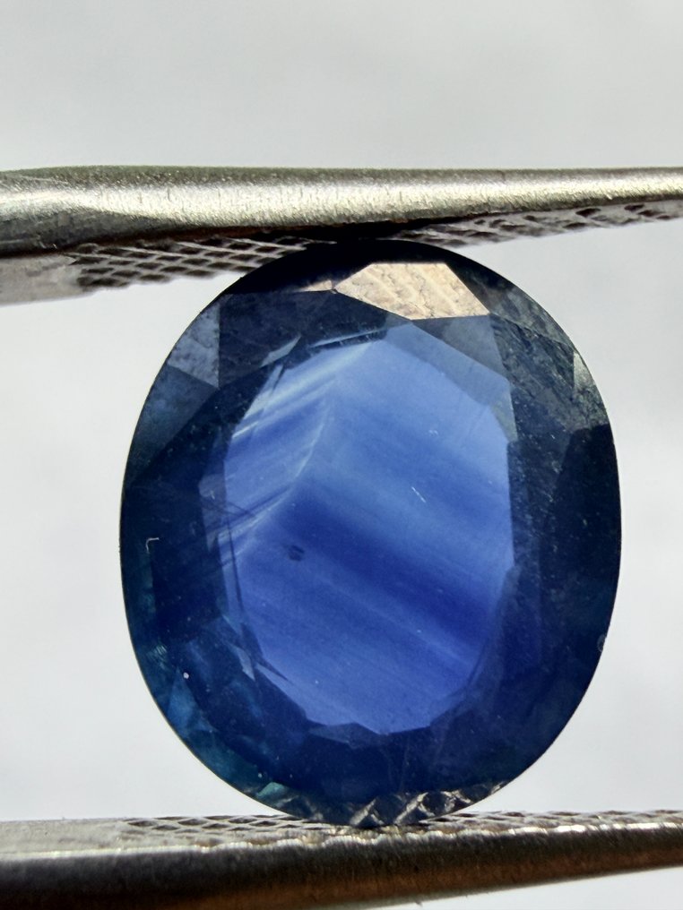 Blå Safir  - 3.04 ct - Antwerp Laboratory for Gemstone Testing (ALGT) #4.3