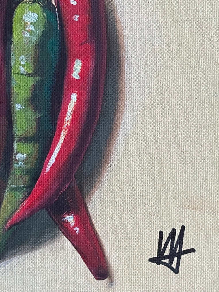 MAX - Peperoncini verdi e rossi - green and red chili peppers #1.0