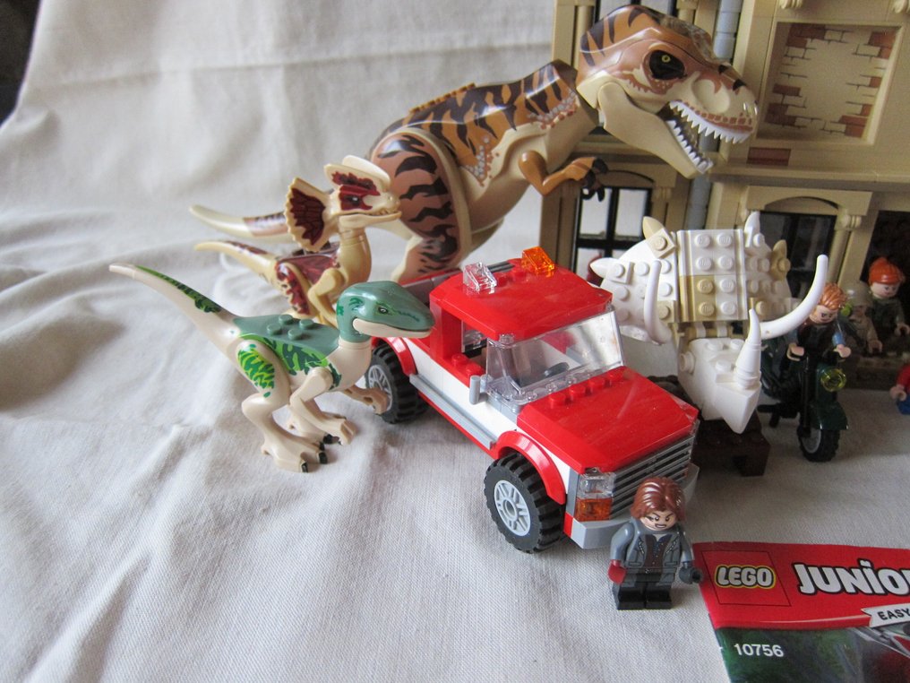 Lego Setat - Jurassic World, Juniors - 10756 Pteranodon Chase JW jr - 75930 JW Indoraptor Rampage at Lockwood Estate + extras #1.0