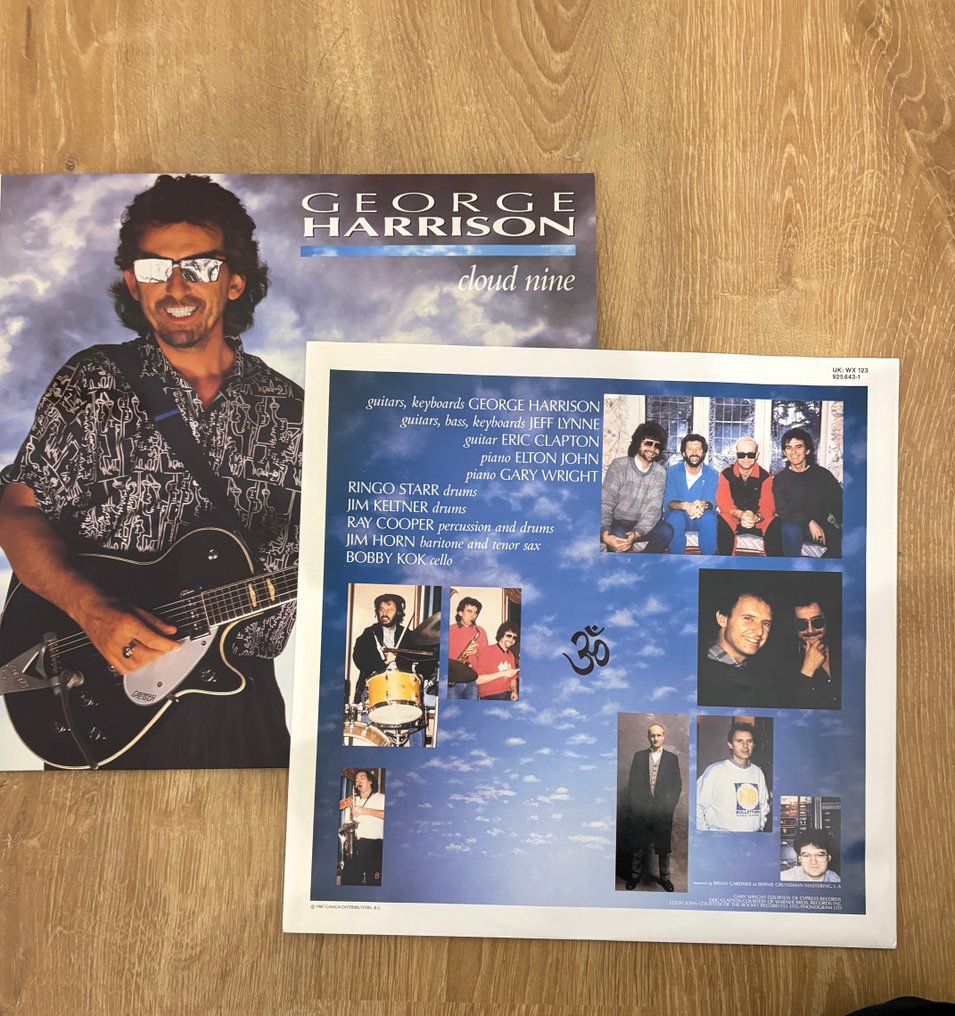 George Harrison, Bob Dylan, Eric Clapton - Πολλαπλοί καλλιτέχνες - 3-lp Bangla Desh box plus Cloud nine, mint - LP - 1st Pressing - 1971 #3.2