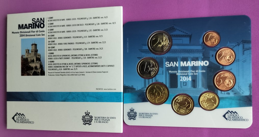 圣玛利诺. Euro 2005/2022 (13 items)  (没有保留价) #4.3