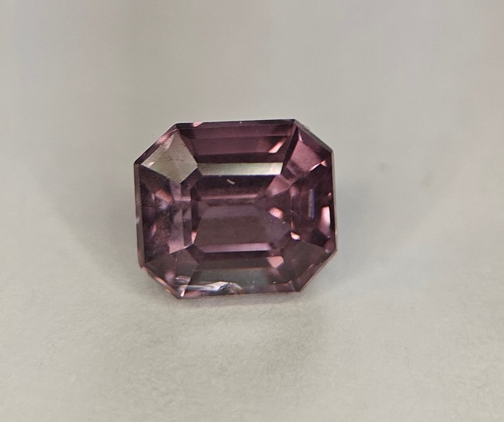 1 pcs  双色, 紫色, 粉色 尖晶石  - 2.45 ct - 安特卫普宝石检测实验室（ALGT） #2.1