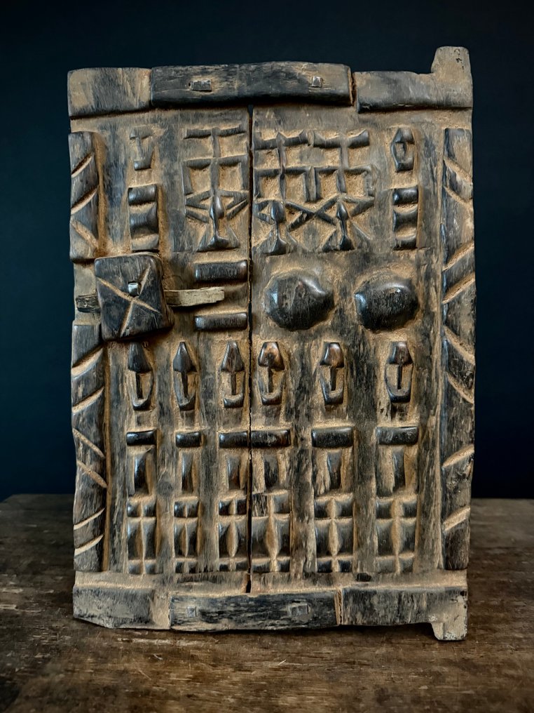 Πόρτα αποθήκης σιτηρών - 41,5 εκ. - Dogon - Μάλι  (χωρίς τιμή ασφαλείας) #1.0