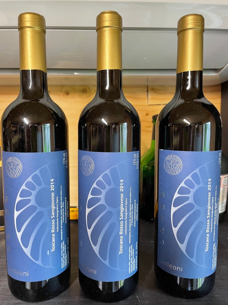 2014 Colleoni Anteo - Tuscany - 3 Bottles (0.75L) #1.0