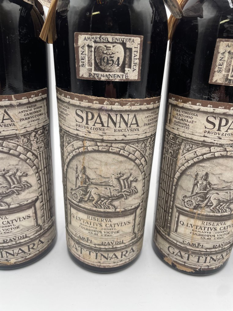 1954 Spanna - Gattinara Riserva - 4 Bottles (0.75L) #3.2