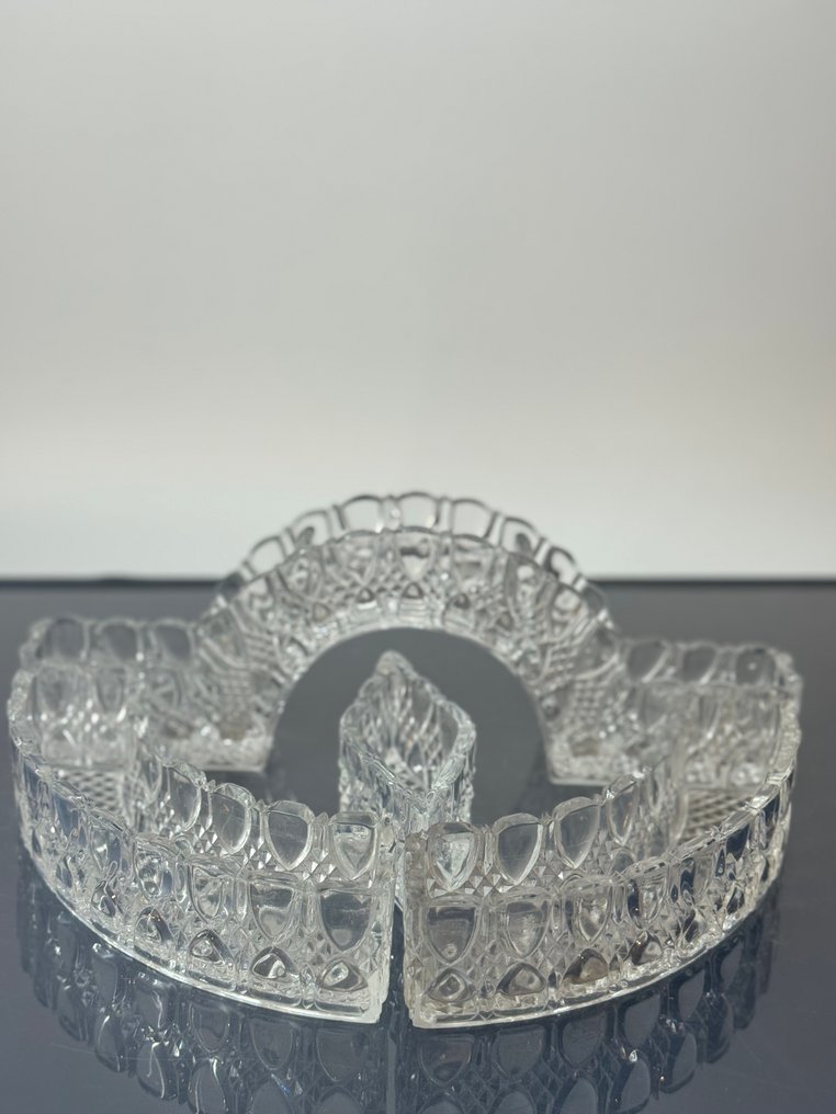 Val Saint Lambert - Charles Graffart & René Delvenne - 餐桌中央装饰 (6) - Valambert - 水晶 - Série Valambert #1.0