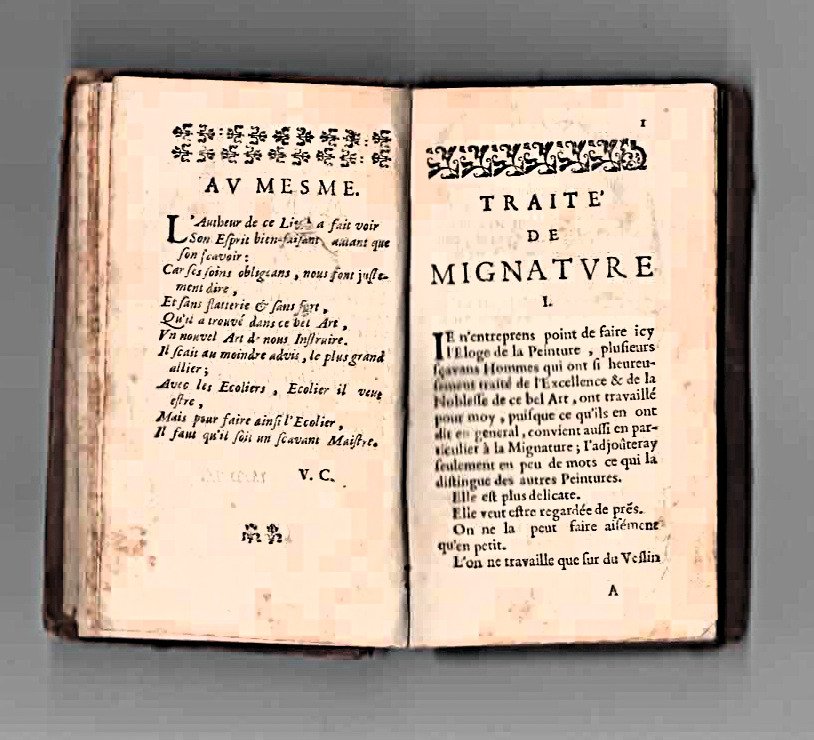 Claude Boutet - Traité de la mignature pour apprendre à peindre sans maître - 1675 #3.2