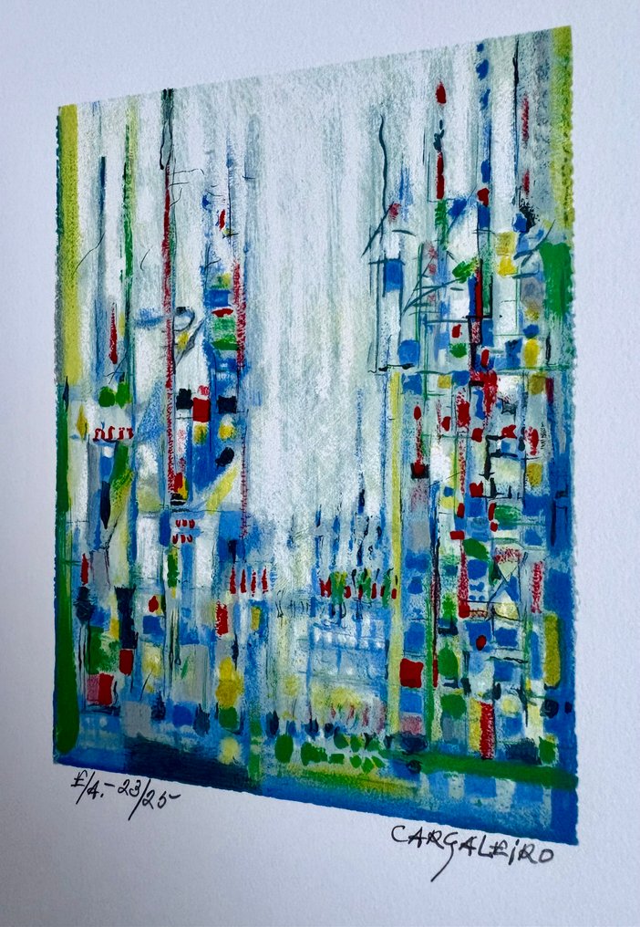 Manuel Cargaleiro (1927-2024) - Dans la transparence du matin #3.2