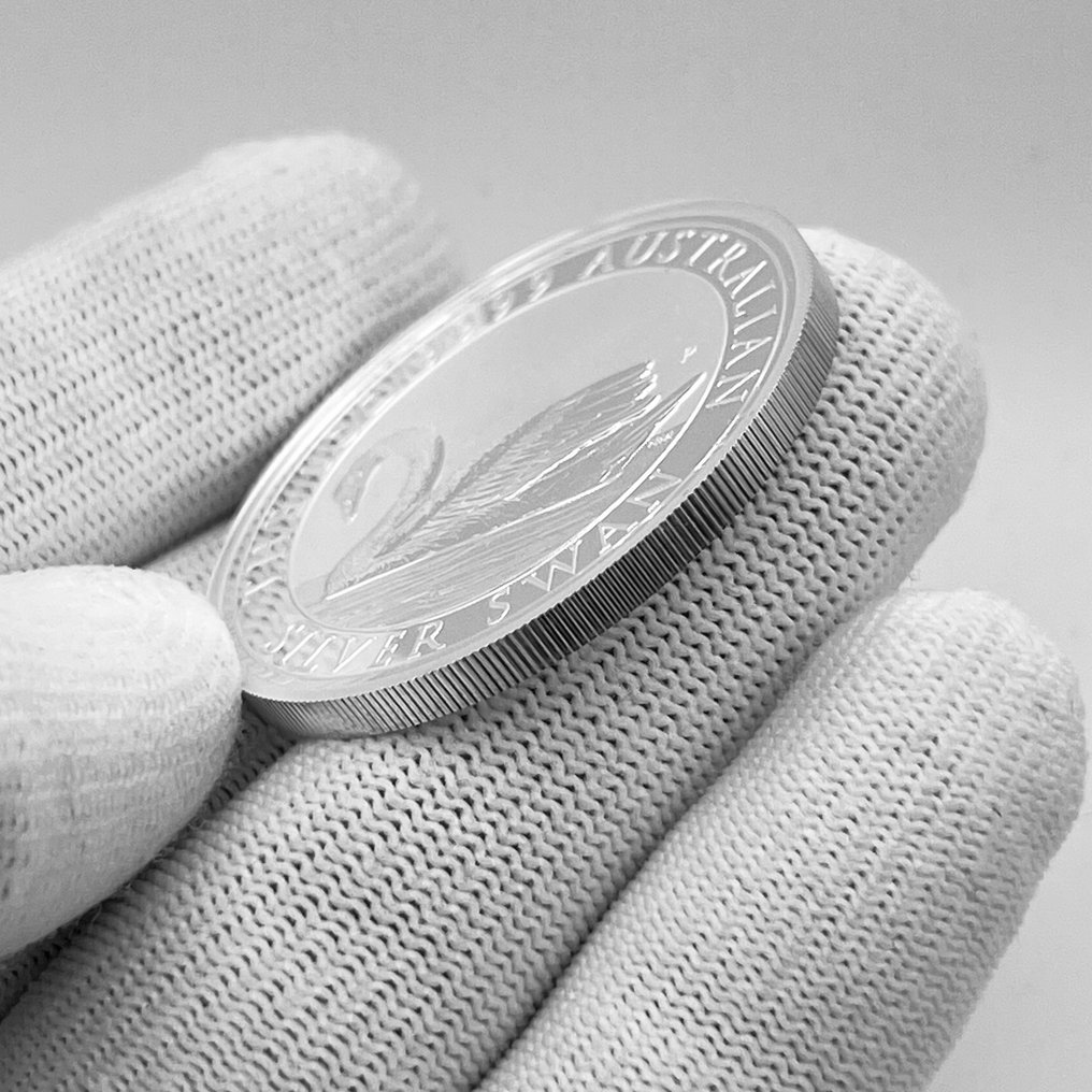 澳大利亚. 1 Dollar 2017 The Swan – 1 oz Silver Coin BU (999.9) - Highly collectible  (没有保留价) #2.1