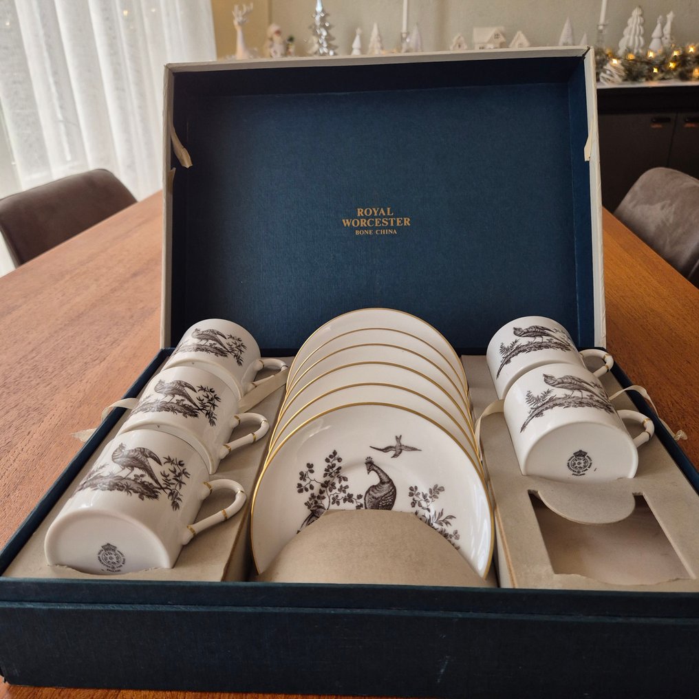 Royal Worcester - Becher (6) - Bone china #1.0