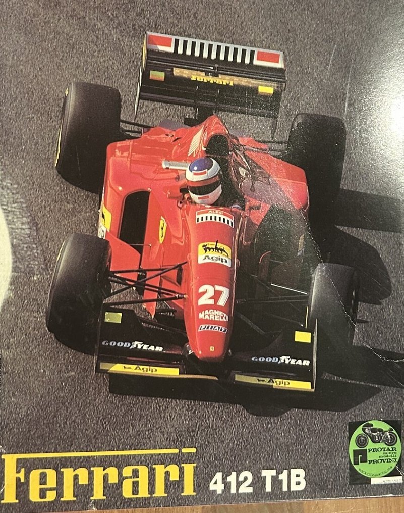 Protar - Assembly kit Vintage - FERRARI 412 T1B #1.0