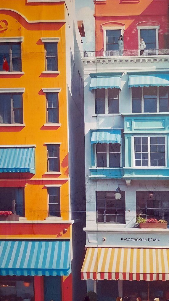 Giorgio Stocco - People walking 57- opera unica #4.3