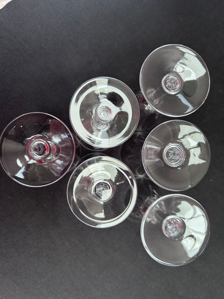 St. Louis - Table service for 6 (6) - Cerdagne - Crystal - Wine glasses #3.2