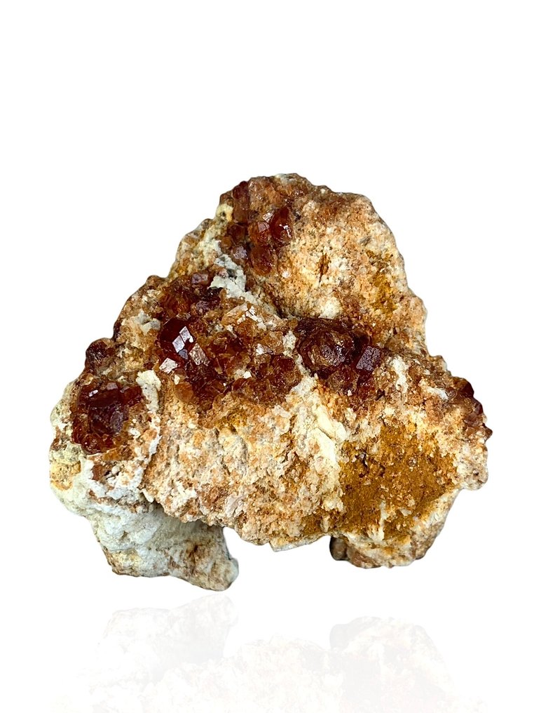 Χωρίς ελάχιστη τιμή Garnet Σύμπλεγμα κρυστάλλων- 589 g - (7) #1.0