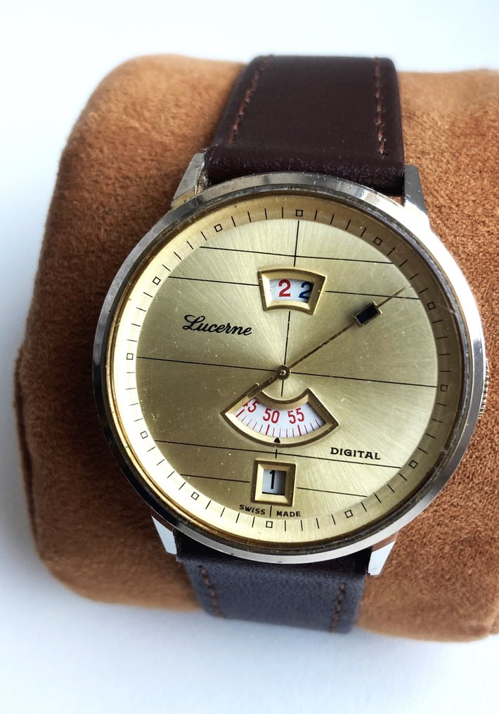 Lucerne - Digital - Jump Hour - No reserve price - 19267 (12105-9896) - Men - 1970-1979 #2.1