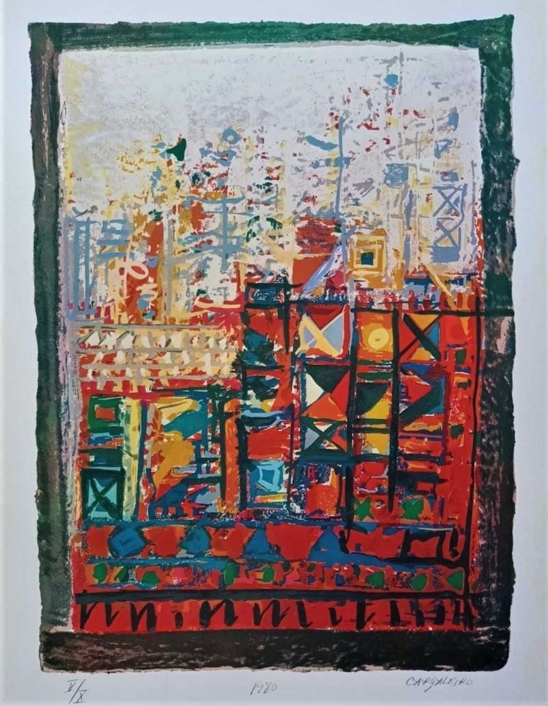 Manuel Cargaleiro (1927-2024) - Sem Título - V/X #1.0