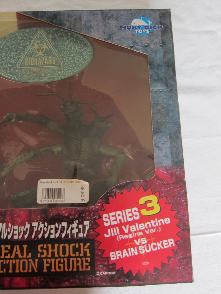 RE Resident Evil - Biohazard 3 - Jill Valentine (Regina Ver.) vs Brain Sucker Series 3 - Moby Dick Capcom #3.2