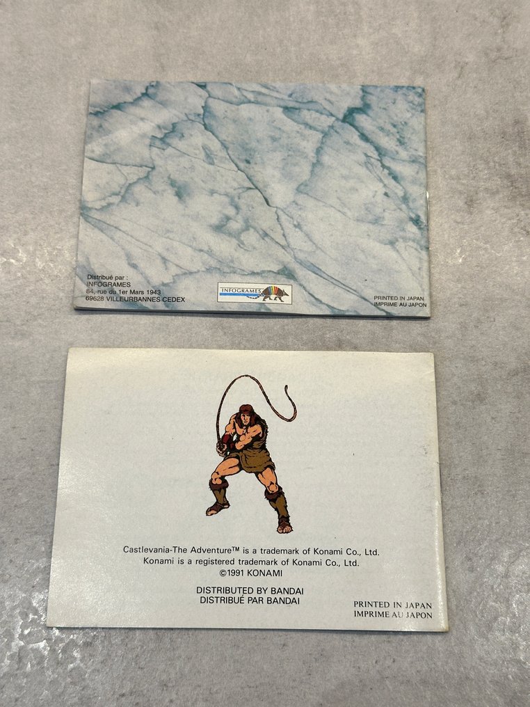 Nintendo - Gameboy Classic - Castlevania: The Adventure; Asterix & Obelix - Videojogo #4.3