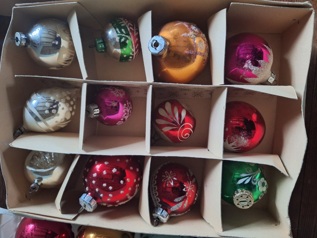 Bolas de Natal (51) - Vidro - Natal nostálgico #2.1