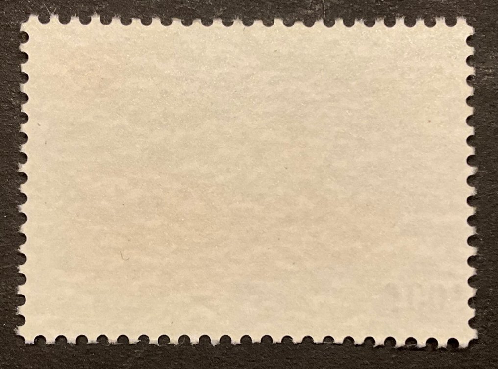 Belgium 1960 - Railway stamp 100fr vermilion red - Curiosity "Shifted value denomination" - OBP/COB TR451-Cu #1.0