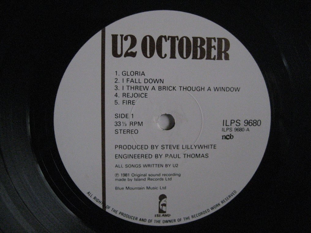 U2 - 3 x 12" maxi singles + 4 x LPs - Titluri multiple - Albume LP (mai multe articole) - 1st Pressing - 1981 #3.2