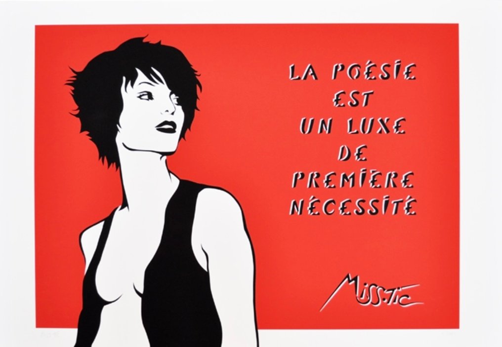 Miss Tic (1956) - La poésie est un luxe de première nécessité #1.0