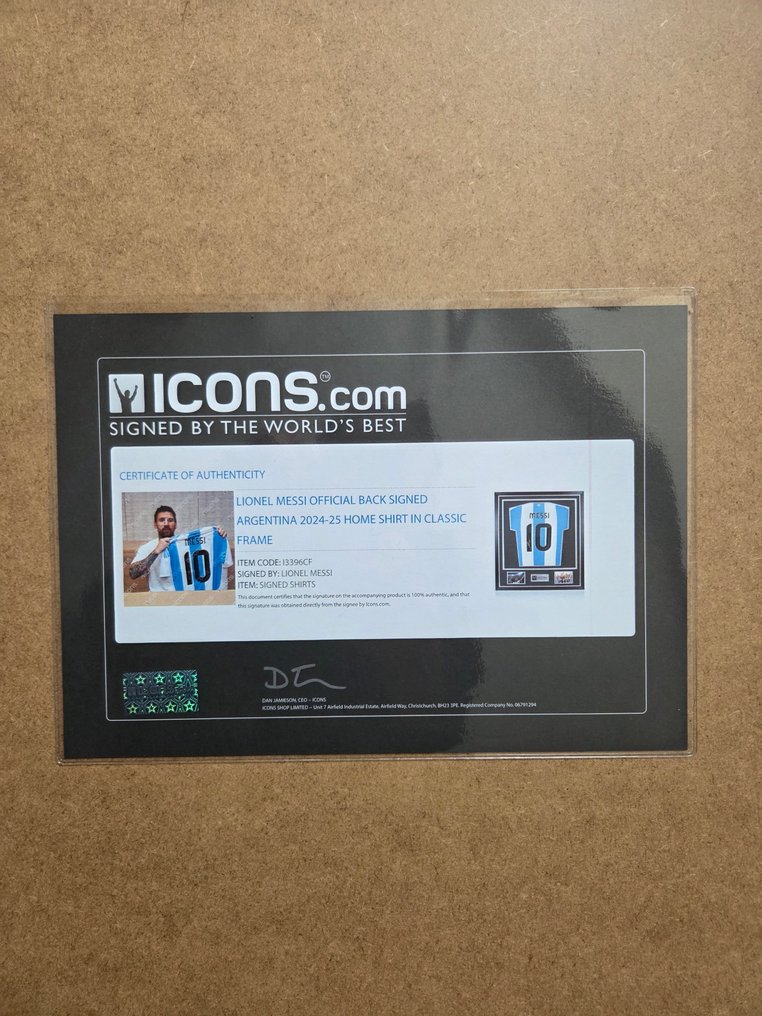 Argentina - 莱昂内尔·梅西 - 足球衫 #3.2