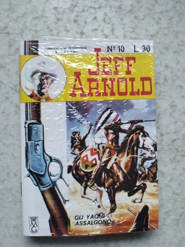 Jeff Arnord - nn. 1/34 serie completa - Editoriale Mercury - 34 Comic - Περιορισμένη έκδοση #4.3