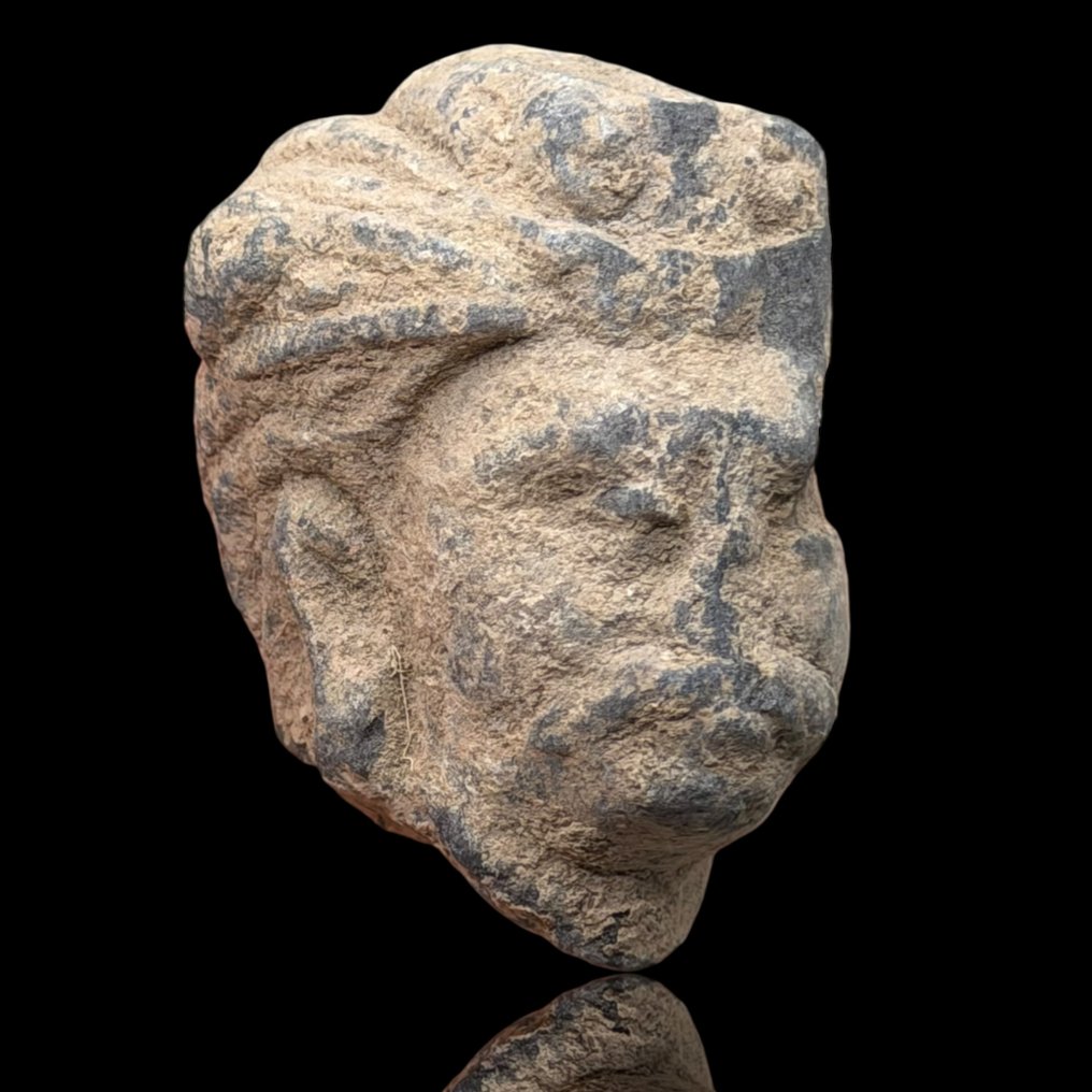 健驮逻国 石头 塑像 - 4 cm  (没有保留价) #1.0