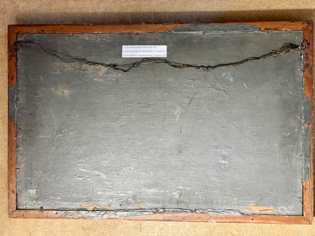 裝飾飾物 - 義大利 - 伊奇利奥·费德里科·乔尼(锡耶纳,1866-1946)【意大利画家兼伪造者】—— 一对书籍封面 #4.3