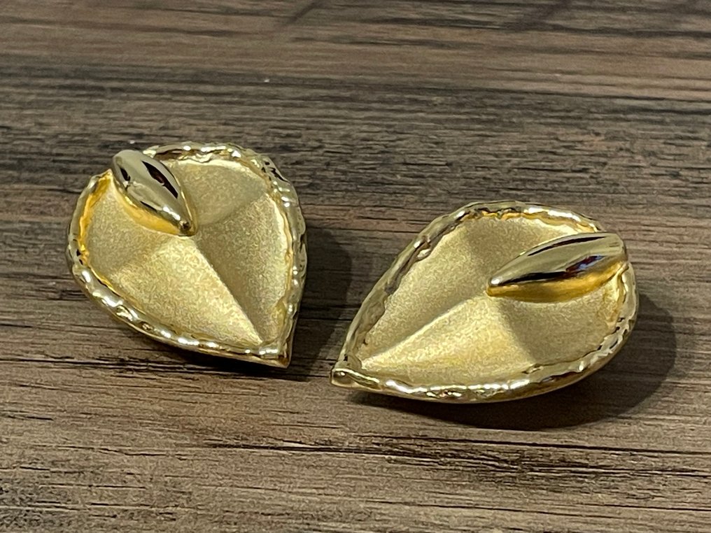 Givenchy - Gold-plated - Clip-on earrings - Givenchy 1979 Vintage #1.0