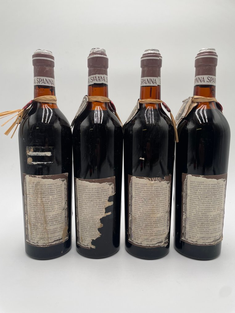 1954 Spanna - Gattinara Riserva - 4 Bottles (0.75L) #1.0