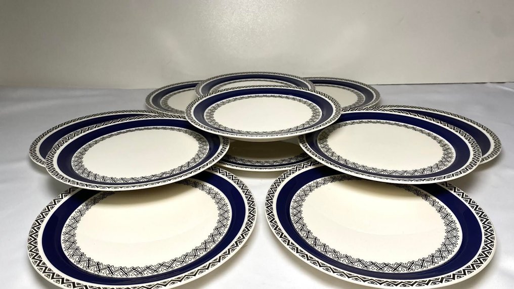 Villeroy & Boch - Plate (11) - Saphir - Porcelain #3.2