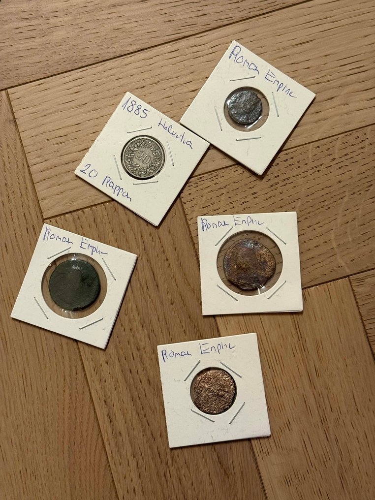 Wereld. World – Large collection of approx. 2400 coins (Roman Empire 4th-15th century, incl. silver coins (Zonder minimumprijs) #2.1