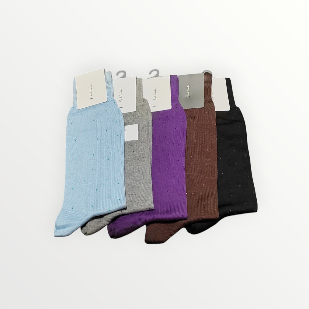 Paul Smith - Lotto 5 paia di calzini per uomo - Set di accessori moda #1.0