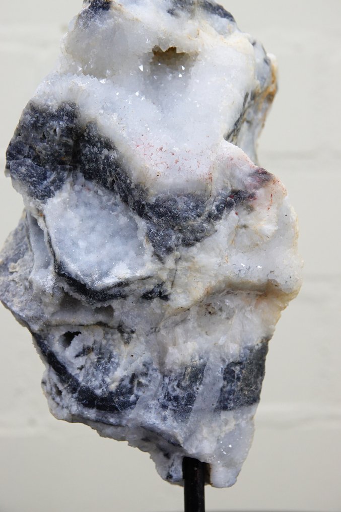 Sphalerite tower on stand Taxidermy full body mount - Sugar druzy - 27 cm - 11 cm - 11 cm - 1 #1.0